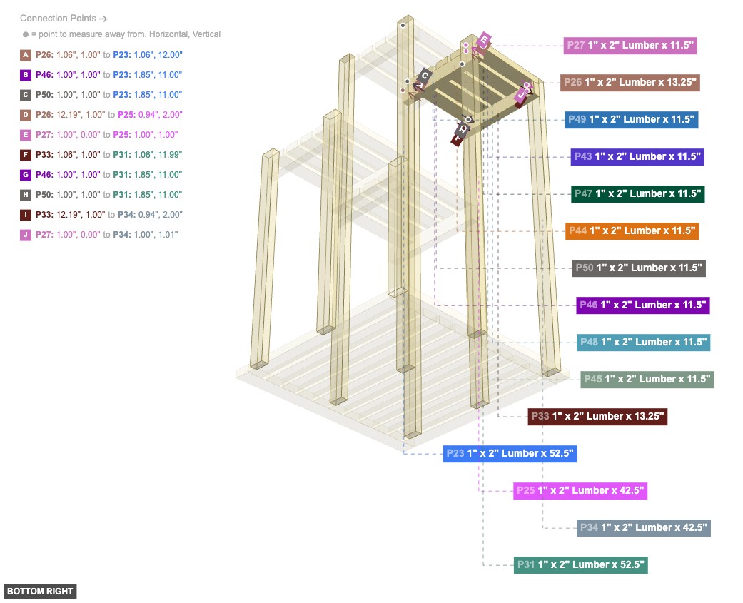 Assembly of Back-Right Platform Assembly - bottom_right