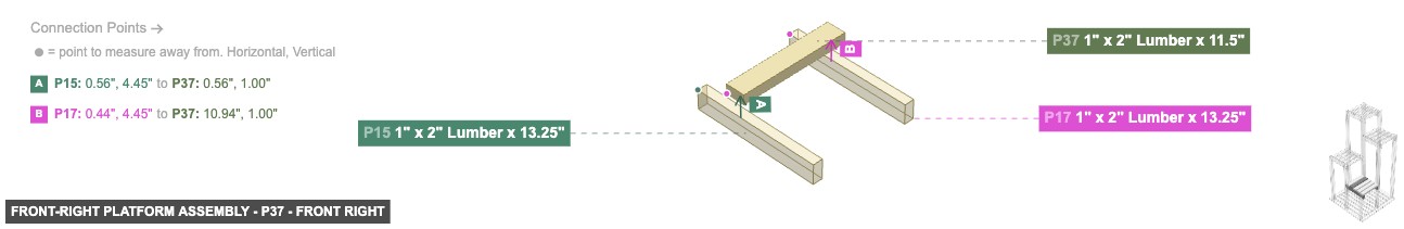 Front-Right Platform Assembly - Part 1