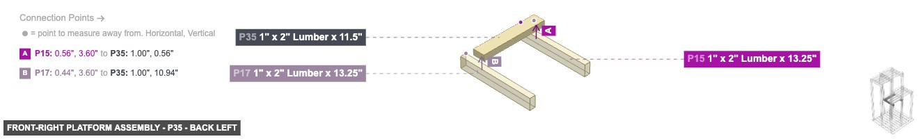 Front-Right Platform Assembly - Part 1