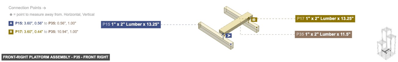 Front-Right Platform Assembly - Part 1