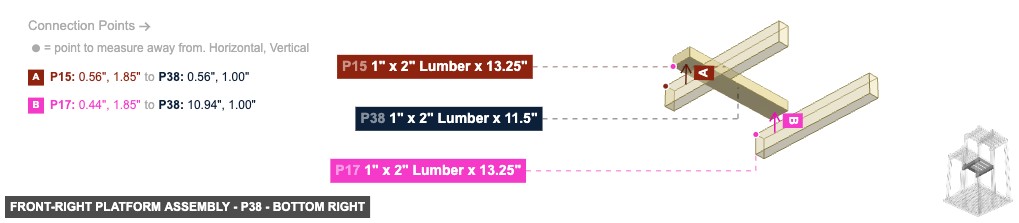 Front-Right Platform Assembly - Part 1
