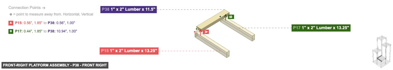 Front-Right Platform Assembly - Part 1