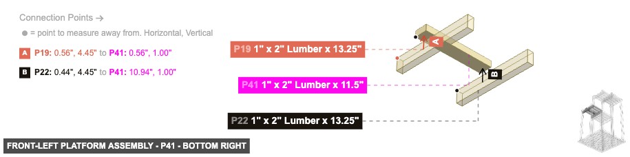 Front-Left Platform Assembly - Part 1