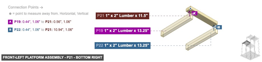 Front-Left Platform Assembly - Part 1