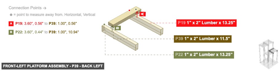 Front-Left Platform Assembly - Part 1