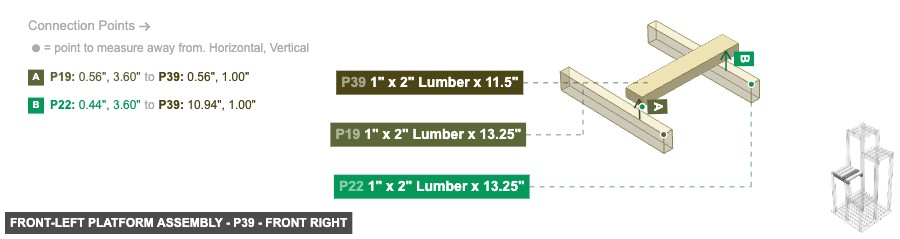 Front-Left Platform Assembly - Part 1