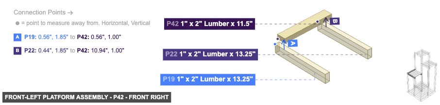 Front-Left Platform Assembly - Part 1