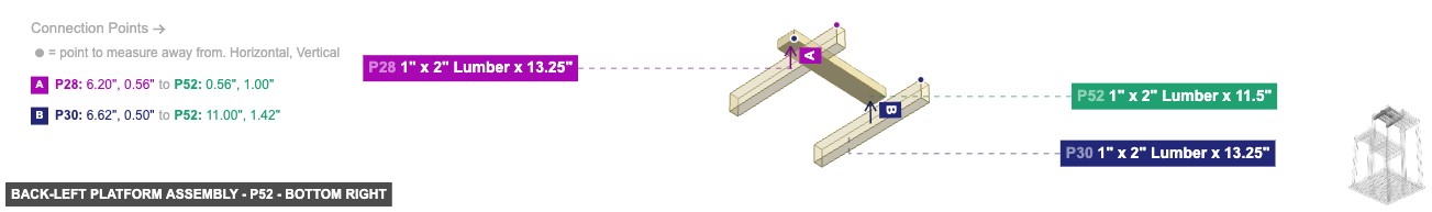 Back-Left Platform Assembly - Part 1