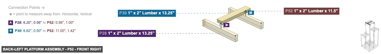 Back-Left Platform Assembly - Part 1