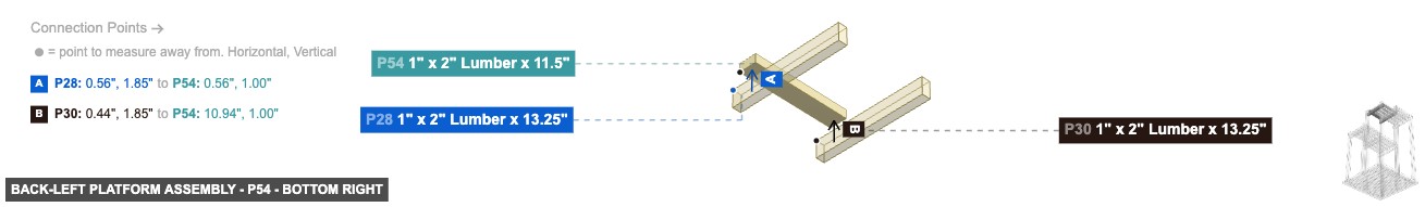 Back-Left Platform Assembly - Part 1