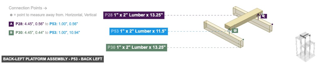 Back-Left Platform Assembly - Part 1