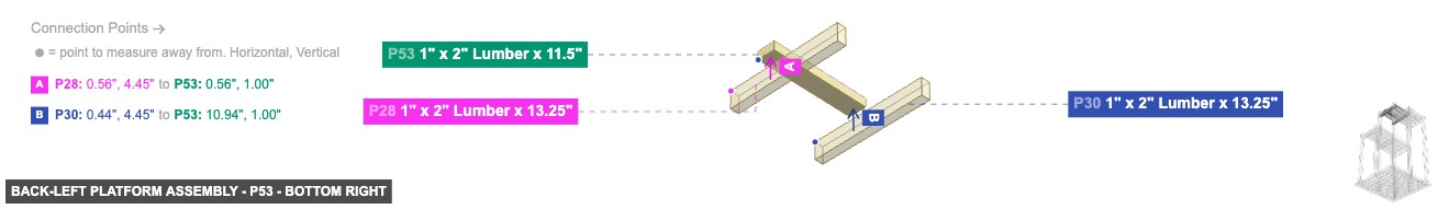 Back-Left Platform Assembly - Part 1