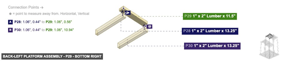 Back-Left Platform Assembly - Part 1