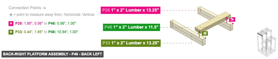 Back-Right Platform Assembly - Part 1