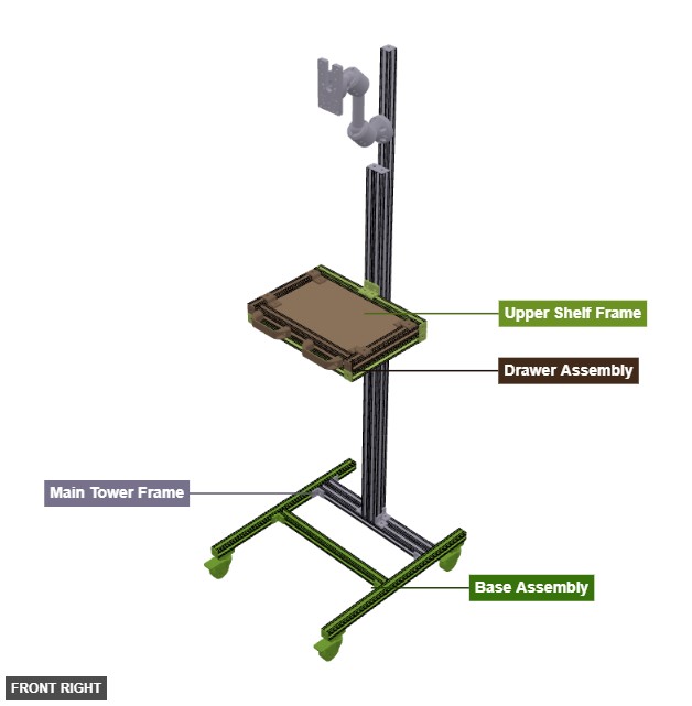 Compact Workstation - Overview front_right