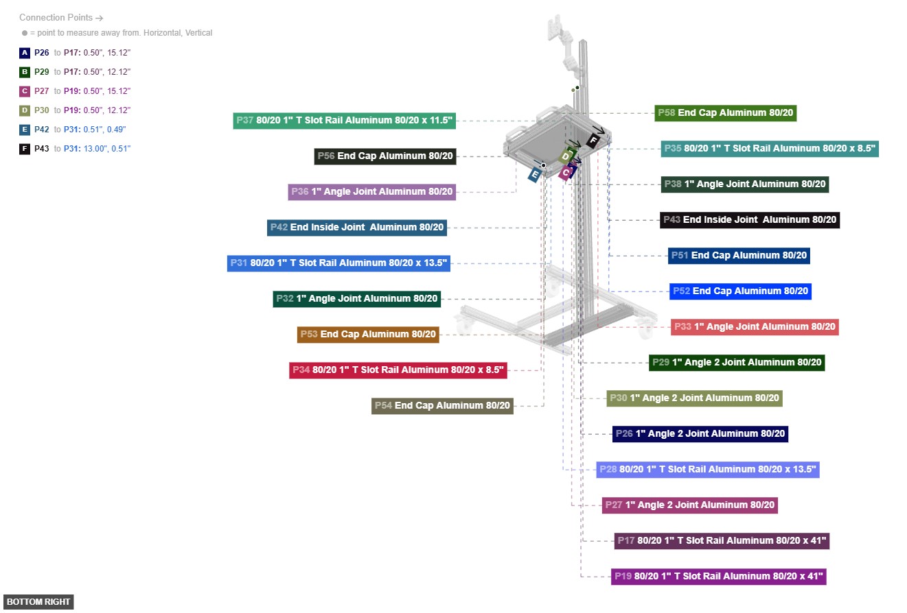 Assembly of Upper Shelf Frame - bottom_right