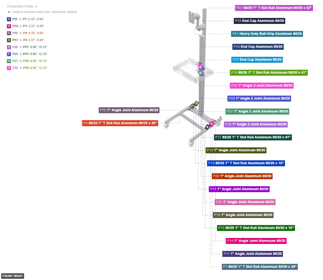 Assembly of Main Tower Frame - front_right