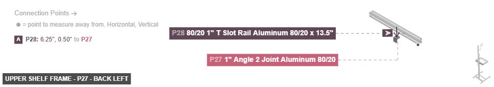 Upper Shelf Frame - Part 1