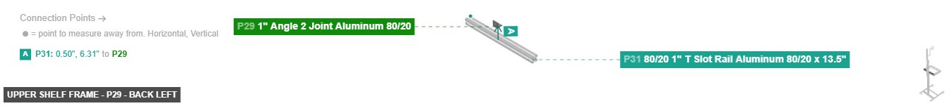 Upper Shelf Frame - Part 1