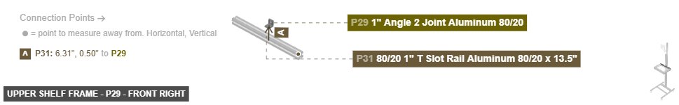 Upper Shelf Frame - Part 1