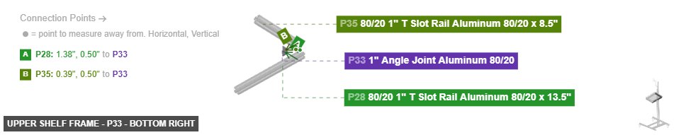 Upper Shelf Frame - Part 1