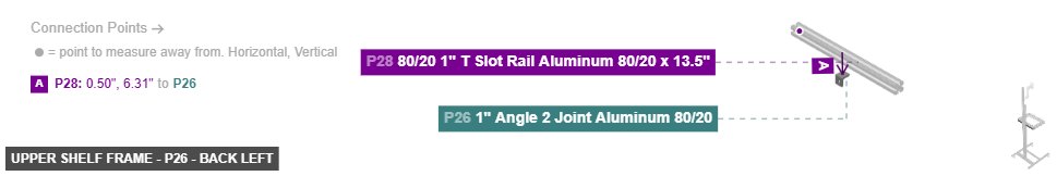 Upper Shelf Frame - Part 1
