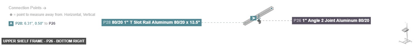 Upper Shelf Frame - Part 1