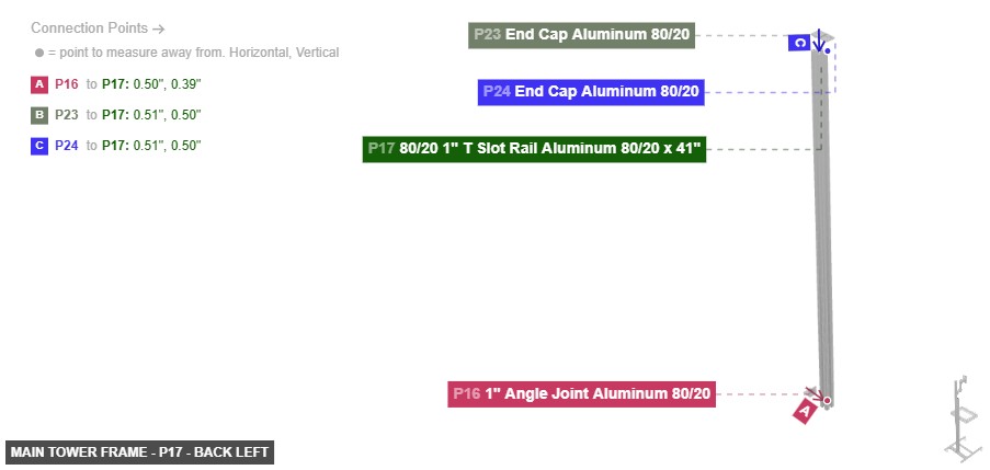 Main Tower Frame - Part 80/20 1