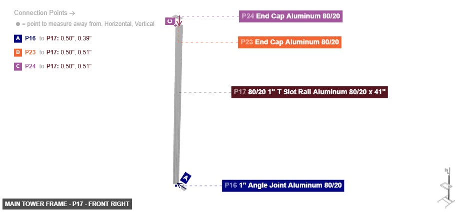 Main Tower Frame - Part 80/20 1