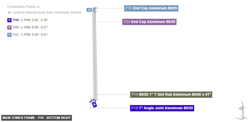 Main Tower Frame - Part 80/20 1