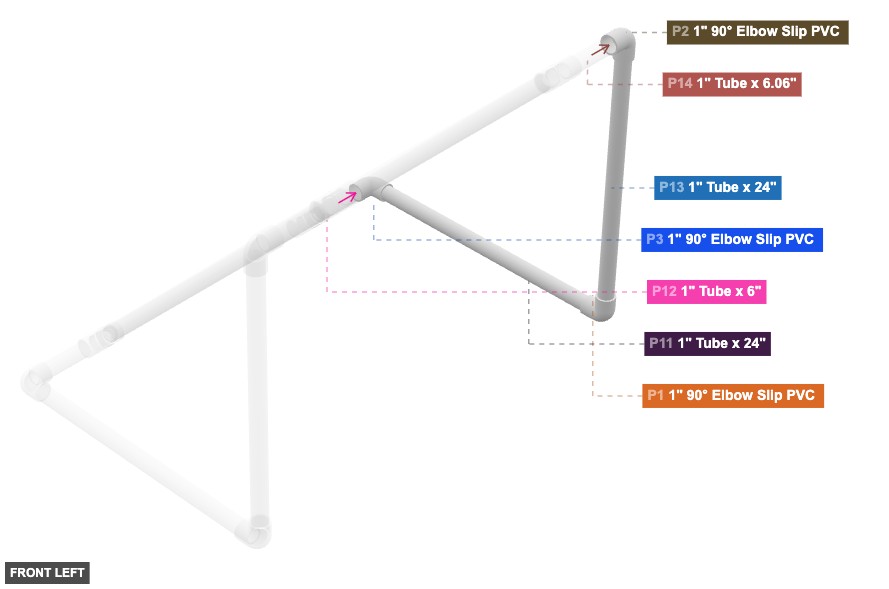 Assembly of Front Goal Mouth - front_left