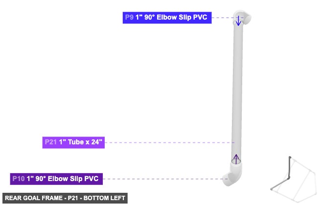 Rear Goal Frame - Part 1