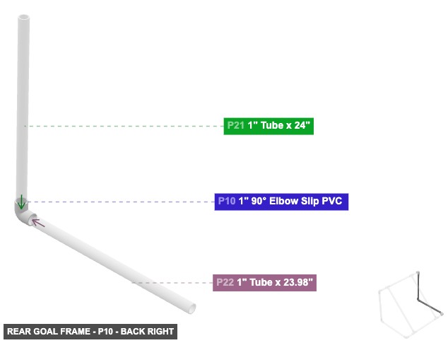 Rear Goal Frame - Part 1