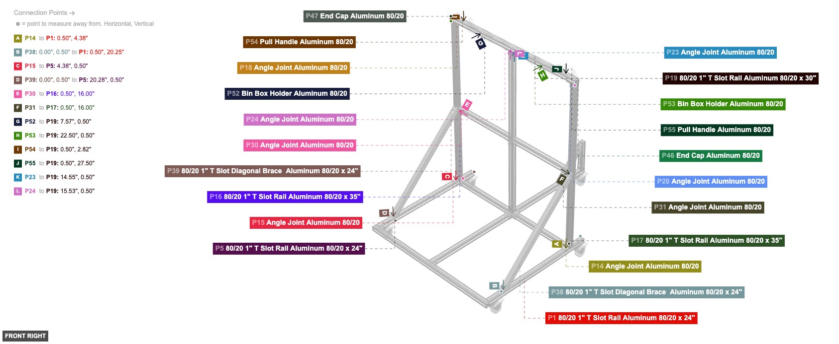 Assembly of Side Frame Assembly - front_right