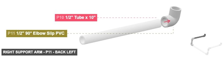 Right Support Arm - Part 1/2