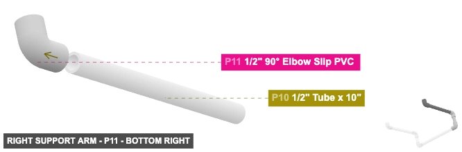 Right Support Arm - Part 1/2