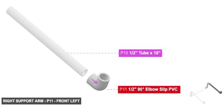 Right Support Arm - Part 1/2