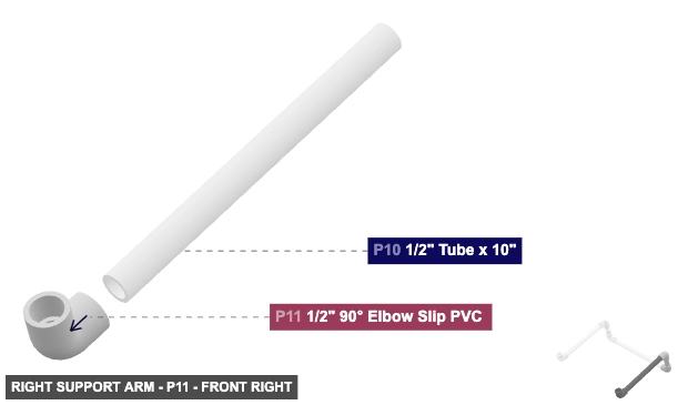 Right Support Arm - Part 1/2