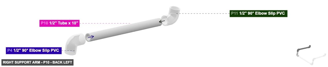 Right Support Arm - Part 1/2