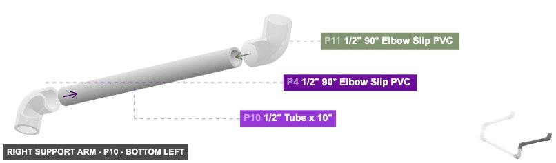 Right Support Arm - Part 1/2