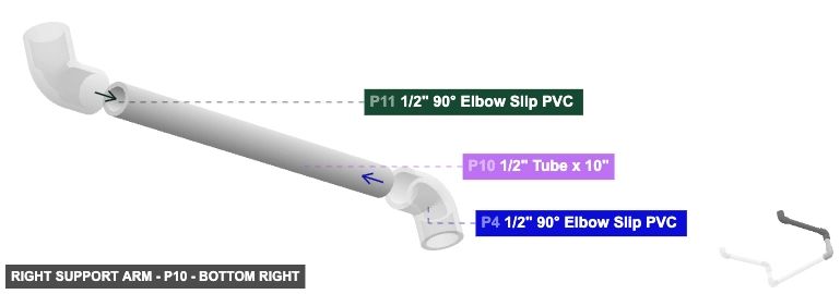 Right Support Arm - Part 1/2