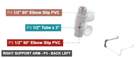 Right Support Arm - Part 1/2