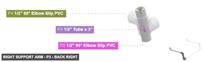 Right Support Arm - Part 1/2