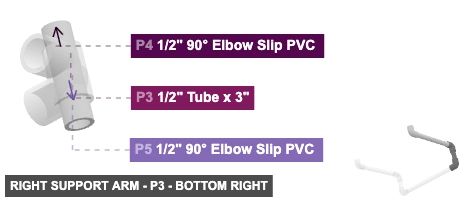Right Support Arm - Part 1/2