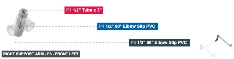 Right Support Arm - Part 1/2