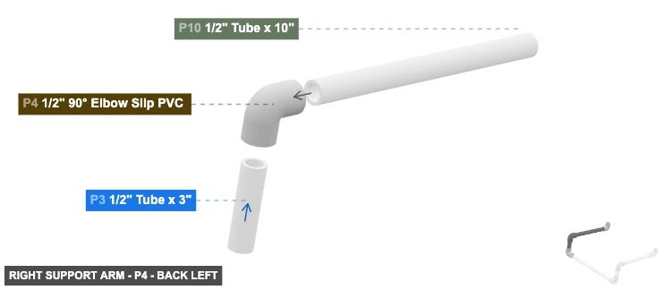Right Support Arm - Part 1/2