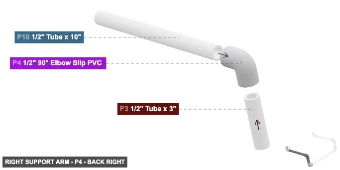 Right Support Arm - Part 1/2