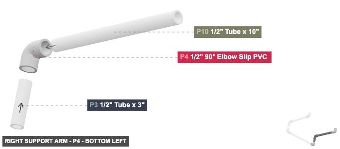 Right Support Arm - Part 1/2