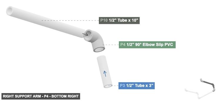 Right Support Arm - Part 1/2