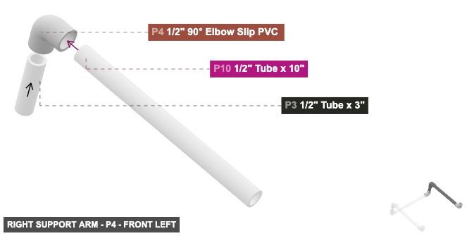 Right Support Arm - Part 1/2